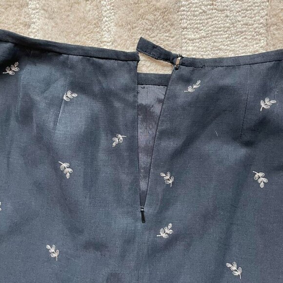 Vintage Talbots 90s Silk Linen Two-Piece Set Midi Skirt + Top Womens Size 10 - Picture 8 of 8